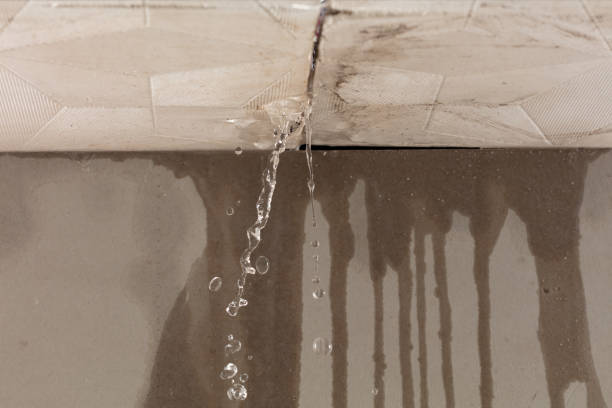 Professional Burst Pipe Cleanup technician working in Loomis, CA